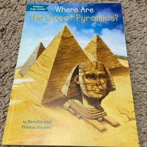 📚4/$5📚Where are the Great Pyramids paperback book by Dorothy & Thomas Hoobler